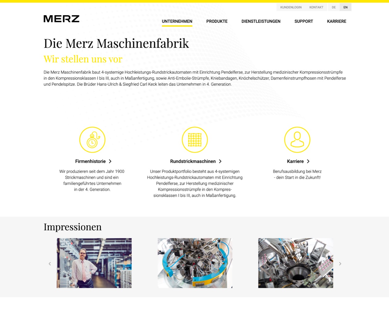 Merz Website
